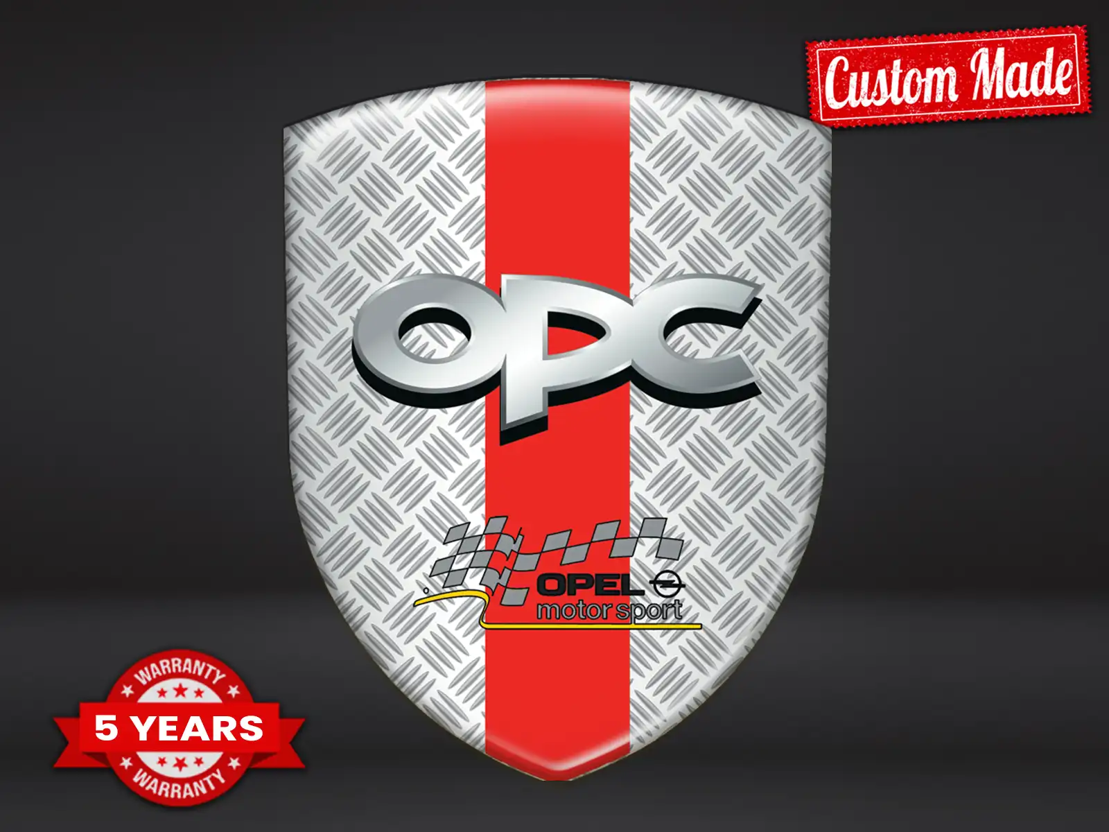 OPC Rear Window Decals Cars Durable Limited Edition